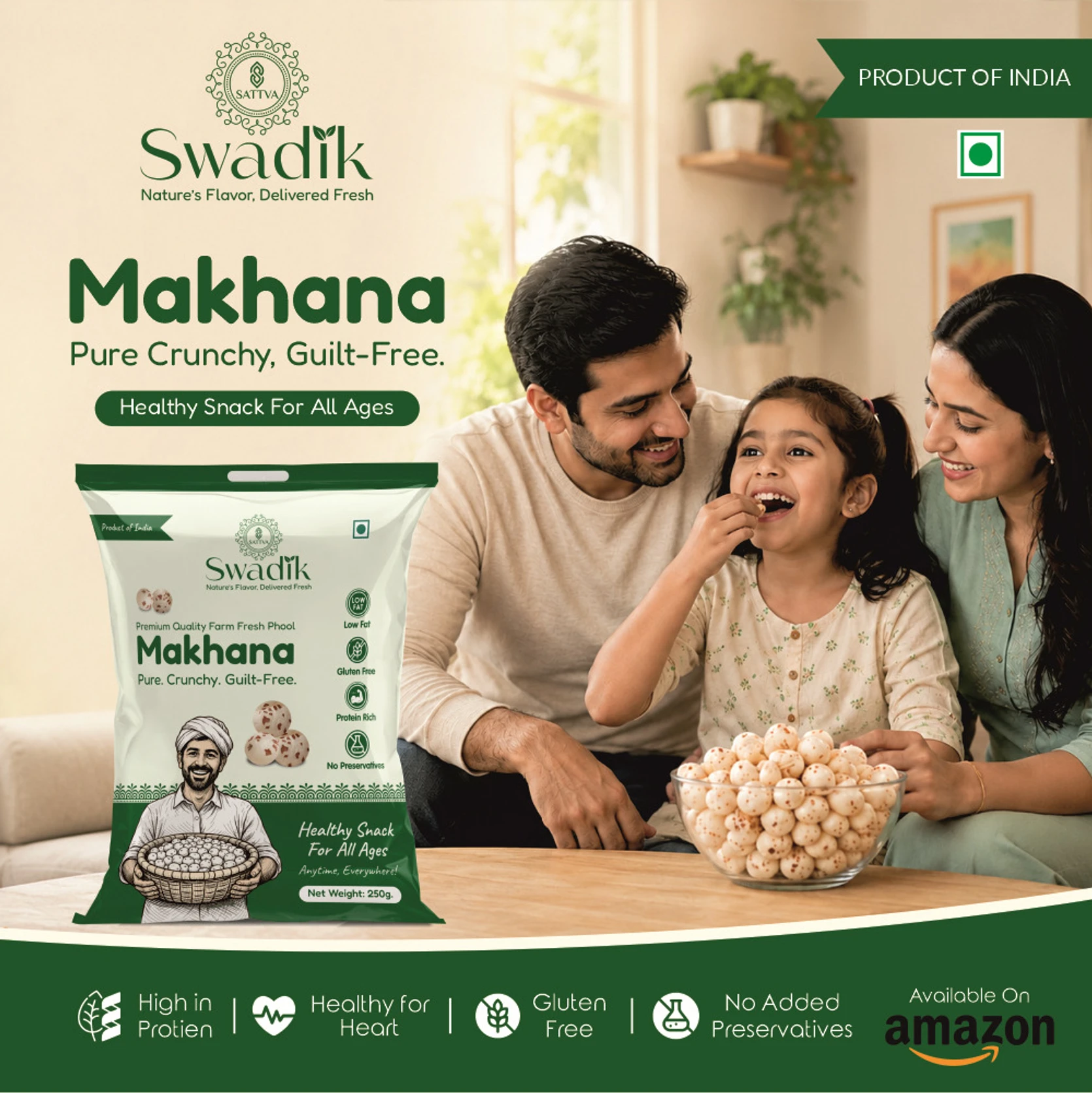 Raw Makhana - Image 2