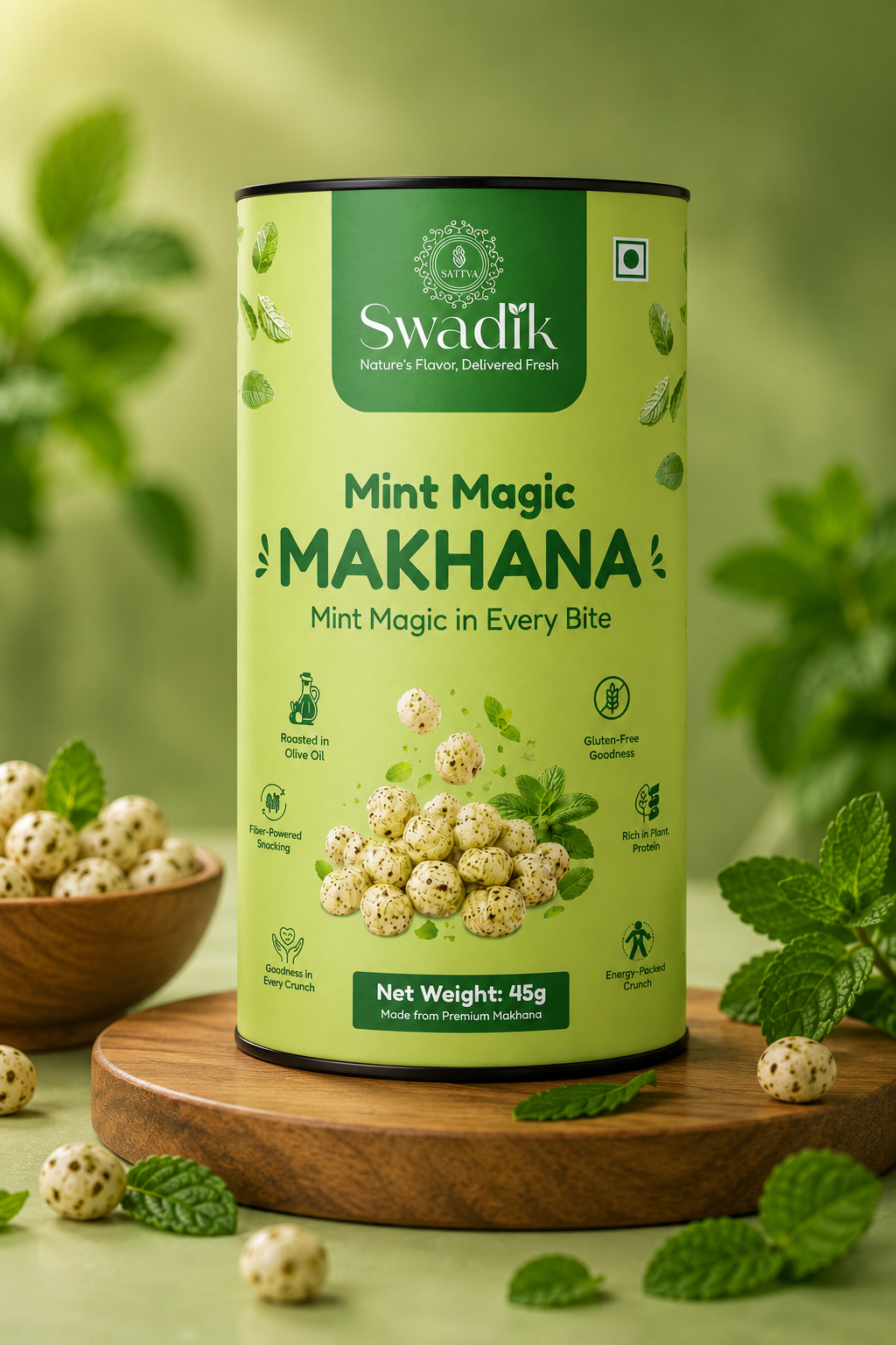 Pudina Makhana