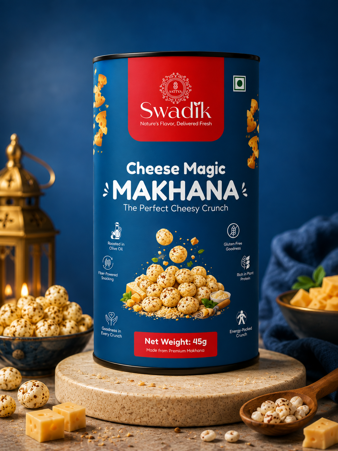 Mac & Cheese Makhana