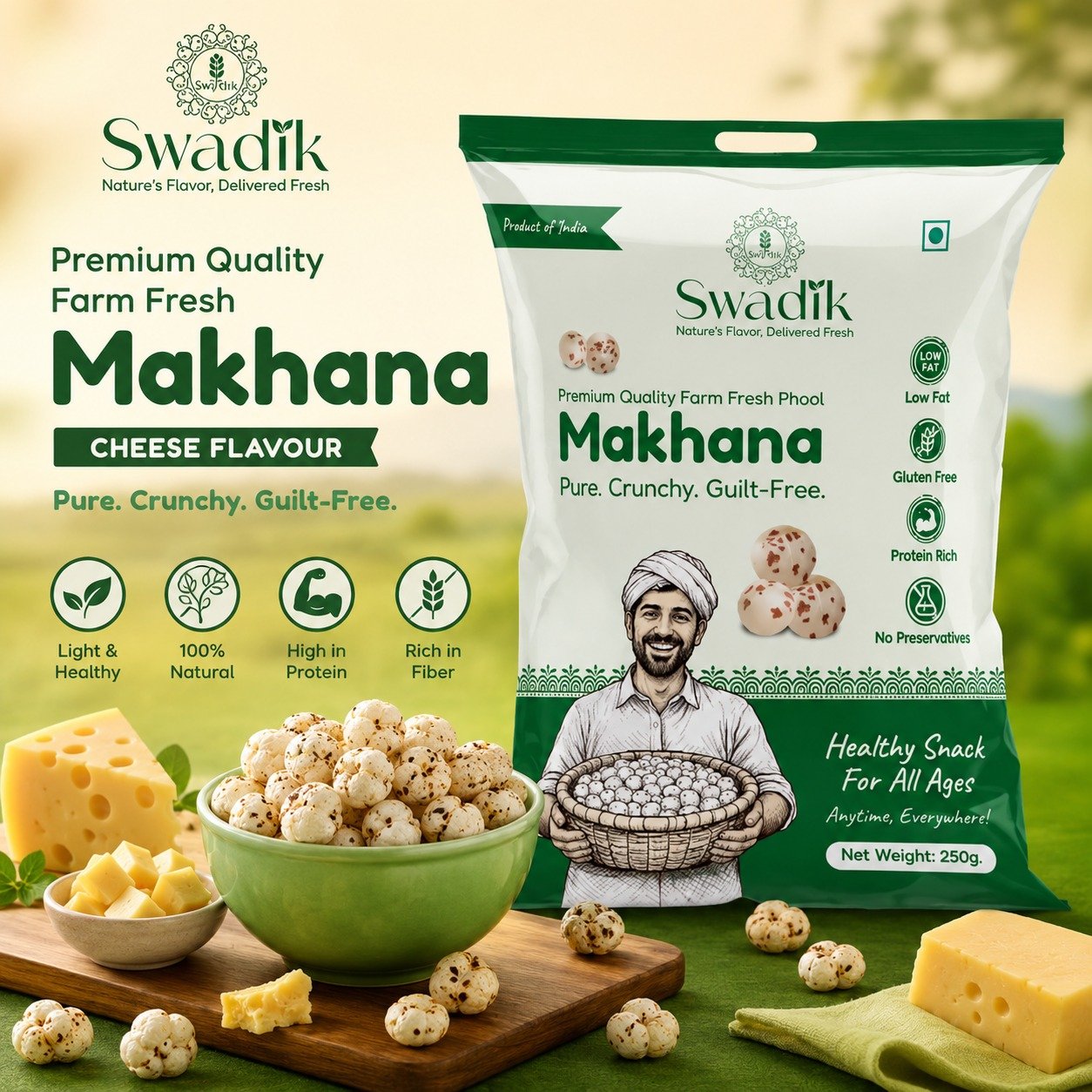 Raw Makhana