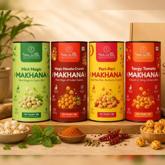Mint Magic + Magic Masala Crunch + Peri Peri + Tangy Tomato Combo Pack (4 Flavours)
